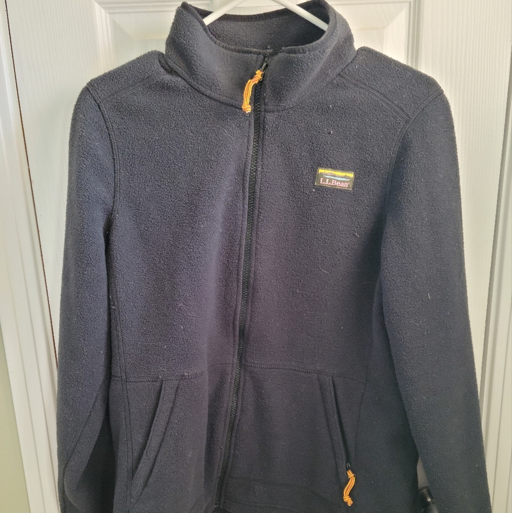 Black LL Bean Fleece